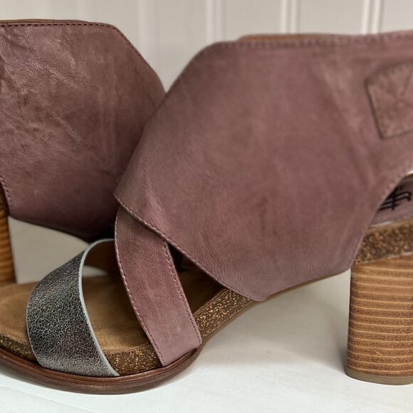 Söfft | Gray & Anthracite Christine Leather Sandal - Women Size 9 - Picture 8 of 8